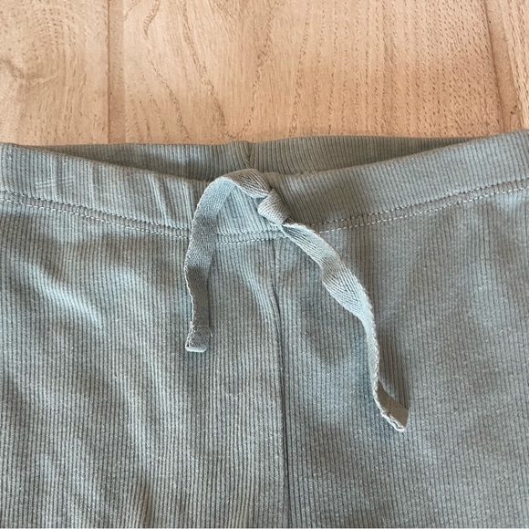 NEW Zara Toddler Girl Blue Ribbed Leggings - Picture 4 of 9